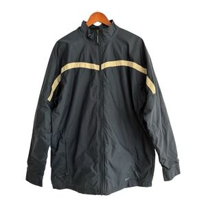 Vintage Nike Jacket Mens XL Blue White Windbreaker Track Full Zip Y2K Streetwear